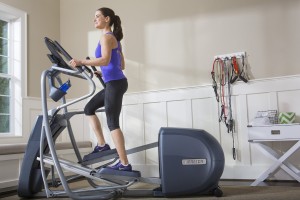 Precor EFX 425 In Use